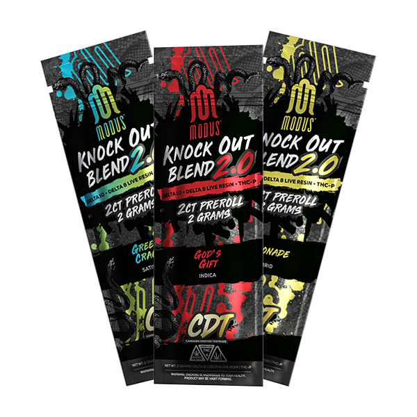 Modus Knock Out Blend 2.0 D8 Pre-Roll 2G (2ct)