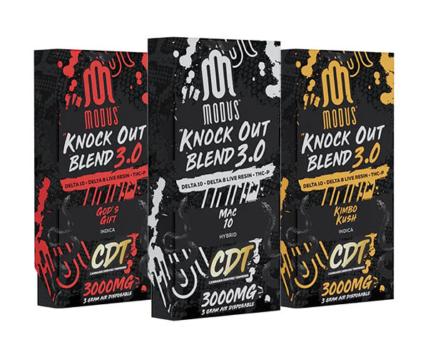 Modus Knock Out Blend 3.0 D8 Disposable 3G