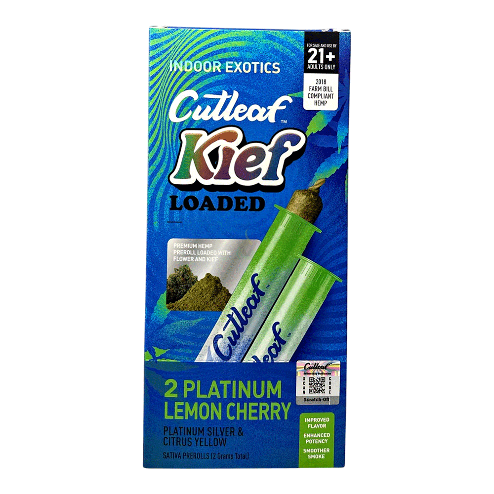 Cutleaf Kief Loaded Pre-Rolls 2ct