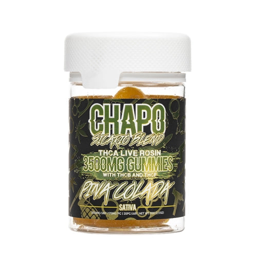 Chapo Sicario Blend 3500mg Gummies 20ct Jar